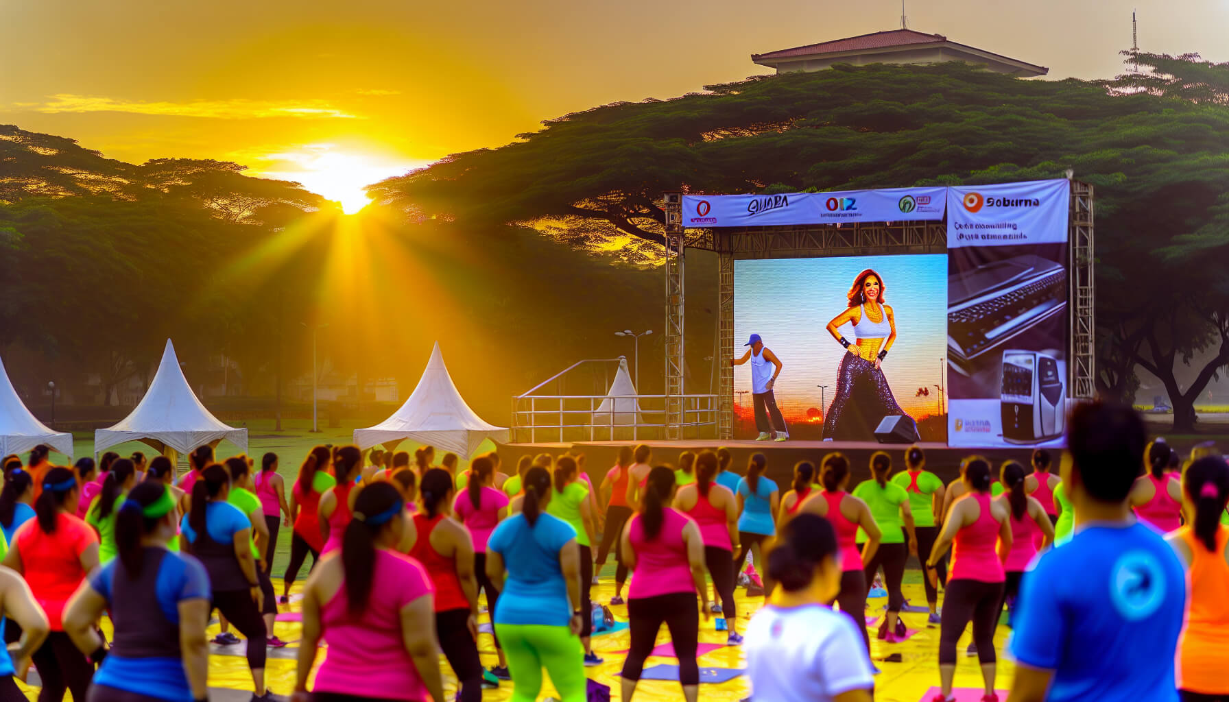 Samsung Health with Zumba Moves!