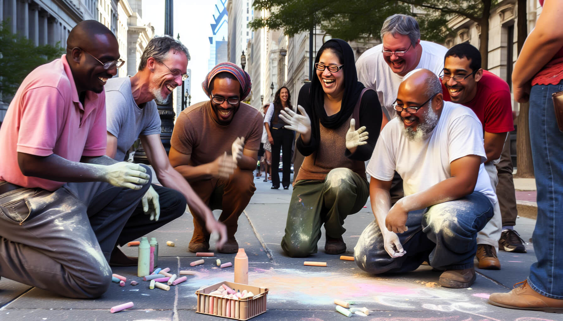 Sweet Streets: Chalk Murals for Hershey's