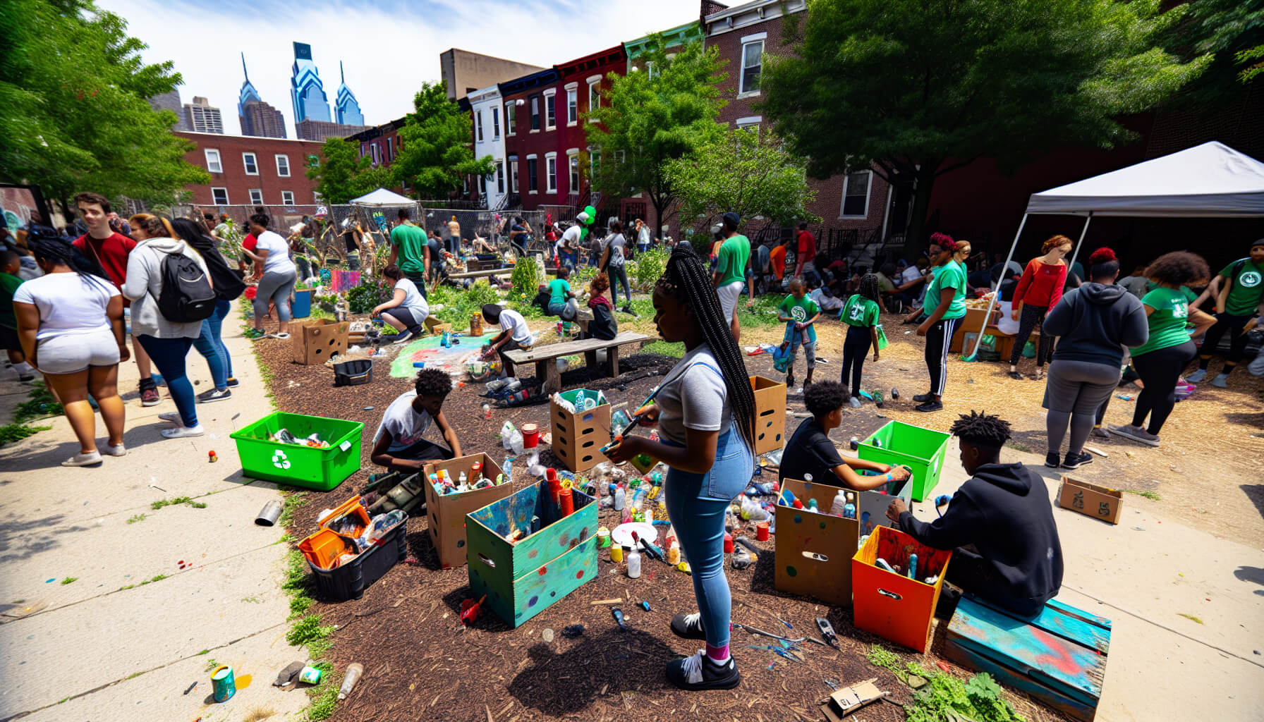 Green Revolution: Community Recycling Campaign