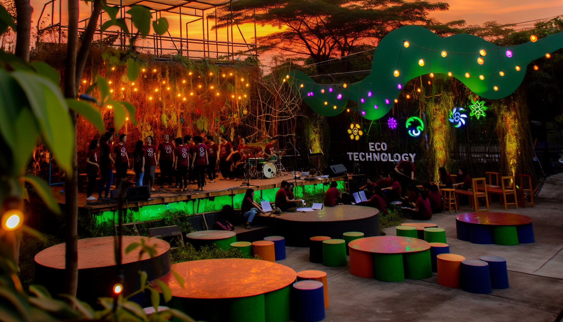 Beat of the Green: Interactive Music and Tech Showcase